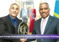 Mayvir Orman Championship Fight Earns Minister Dowers’ Full Support mayvir orman championship fight earns minister dowers’ full support