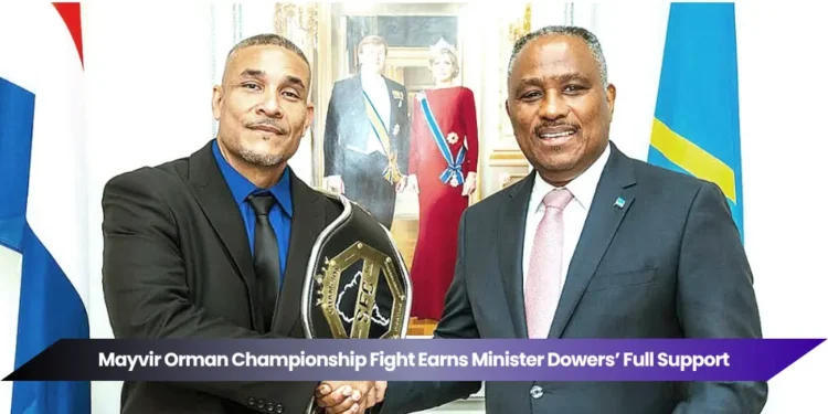 mayvir orman championship fight earns minister dowers’ full support