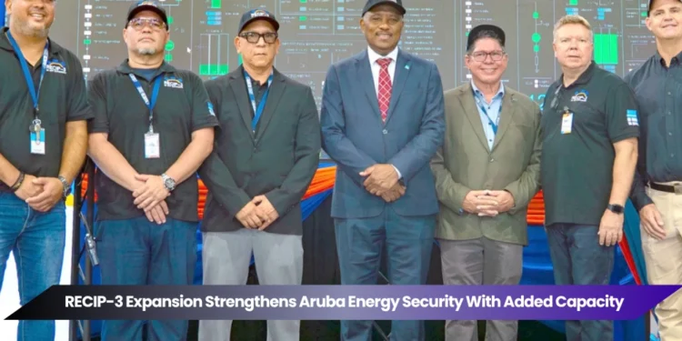 recip 3 expansion strengthens aruba energy security with added capacity