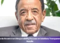 Rene Herde Government Responsibility Focuses on Solutions Transparency and Results rene herde government responsibility focuses on solutions transparency and results