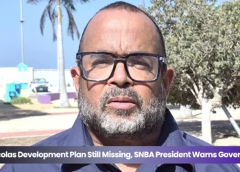 san nicolas development plan still missing, snba president warns government