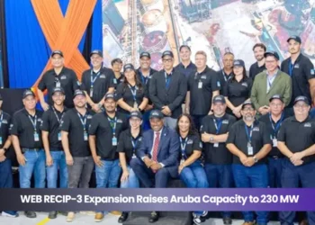 web recip 3 expansion raises aruba capacity to 230 mw