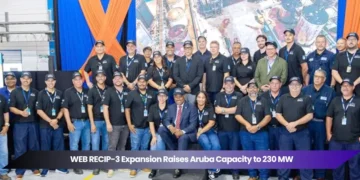 web recip 3 expansion raises aruba capacity to 230 mw