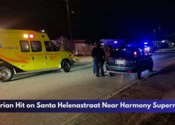 Pedestrian Hit on Santa Helenastraat Near Harmony Supermarket