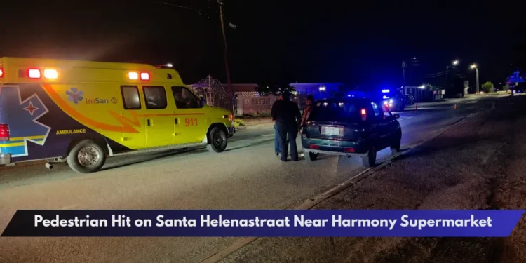 Pedestrian Hit on Santa Helenastraat Near Harmony Supermarket