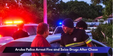 Aruba Police Arrest Five and Seize Drugs After Chase