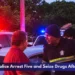 Aruba Police Arrest Five and Seize Drugs After Chase Aruba Police Arrest Five and Seize Drugs After Chase