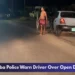 Aruba Police Warn Driver Over Open Door Aruba Police Warn Driver Over Open Door
