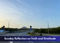 Sunday Reflection on Faith and Gratitude in Aruba