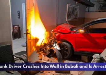 Drunk Driver Crashes Into Wall in Bubali and Is Arrested