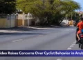 Video Raises Concerns Over Cyclist Behavior in Aruba
