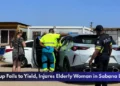 Pickup Fails to Yield, Injures Elderly Woman in Sabana Liber Pickup Fails to Yield, Injures Elderly Woman in Sabana Liber