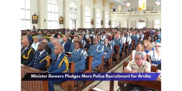 Minister Dowers Pledges More Police Recruitment for Aruba