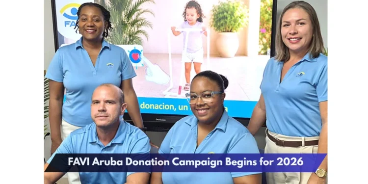 FAVI Aruba Donation Campaign Begins for 2026