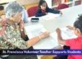 St. Franciscus Volunteer Teacher Supports Students