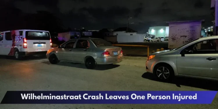 Wilhelminastraat Crash Leaves One Person Injured