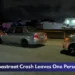 Wilhelminastraat Crash Leaves One Person Injured