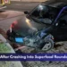 Driver Injured After Crashing Into Superfood Roundabout in Aruba