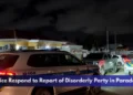 Police Respond to Report of Disorderly Party in Paradera