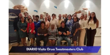 DIARIO Visits Orua Toastmasters Club DIARIO Visits Orua Toastmasters Club