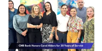 CMB Bank Honors Carol Alders for 30 Years of Service CMB Bank Honors Carol Alders for 30 Years of Service