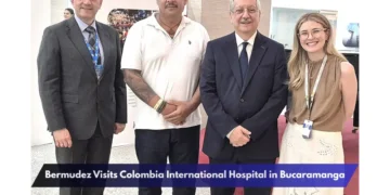Bermudez Visits Colombia International Hospital in Bucaramanga Bermudez Visits Colombia International Hospital in Bucaramanga