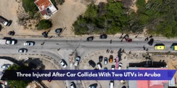 Three Injured After Car Collides With Two UTVs in Aruba