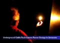 Underground Cable Fault Causes Power Outage in Savaneta Savaneta Power Outage Caused by Underground Cable