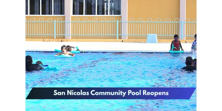 San Nicolas Community Pool Reopens San Nicolas Community Pool Reopens