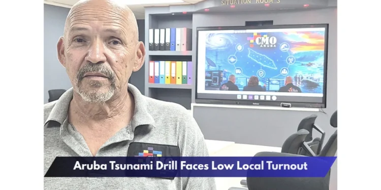 Aruba Tsunami Drill Faces Low Local Turnout