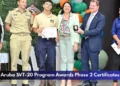 Aruba SVT-20 Program Awards Phase 2 Certificates