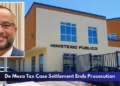De Meza Tax Case Settlement Ends Prosecution