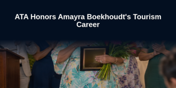 ATA Honors Amayra Boekhoudt's Tourism Career