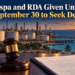 Arspa and RDA Given Until September 30 to Seek Deal