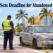 Aruba Sets Deadline for Abandoned Vehicles