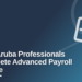 Four Aruba Professionals Complete Advanced Payroll Course