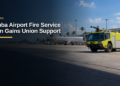 Aruba Airport Fire Service Plan Gains Union Support