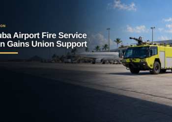Aruba Airport Fire Service Plan Gains Union Support