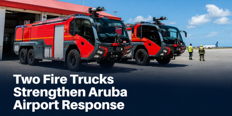 Two Fire Trucks Strengthen Aruba Airport Response Two Fire Trucks Strengthen Aruba Airport Response