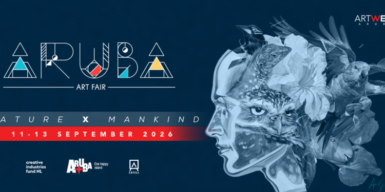 Aruba Art Fair 2026 Nature x Mankind promotional artwork