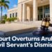 Court Overturns Aruba Civil Servant’s Dismissal