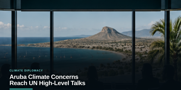 Aruba Climate Concerns Reach UN High-Level Talks Aruba Climate Concerns Reach UN High-Level Talks