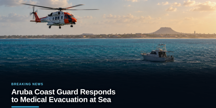 Aruba Coast Guard Responds to Medical Evacuation at Sea