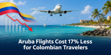 Aruba Flights Cost 17% Less for Colombian Travelers Aruba Flights Cost 17% Less for Colombian Travelers