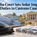 Aruba Court Sets Solar Import Duties in Customs Case