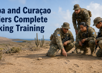 Aruba and Curaçao Soldiers Complete Tracking Training