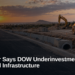 Minister Says DOW Underinvestment Delayed Infrastructure Minister Says DOW Underinvestment Delayed Infrastructure