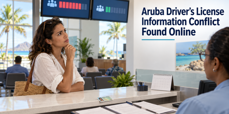 Aruba Driver’s License Information Conflict Found Online