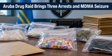 Aruba Drug Raid Brings Three Arrests and MDMA Seizure