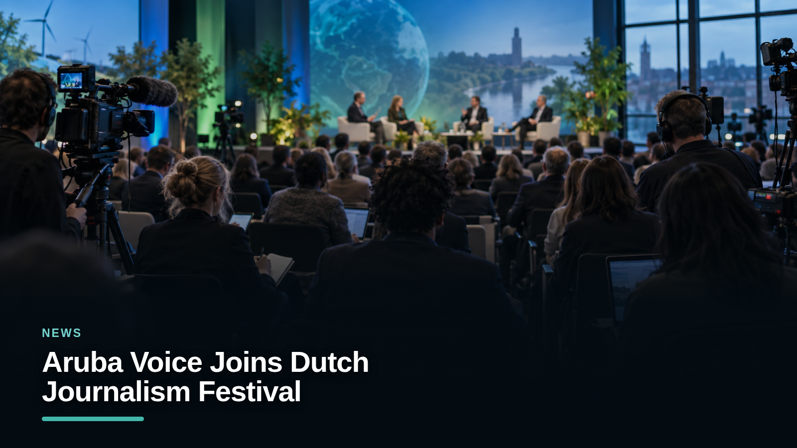 Aruba Voice Joins Dutch Journalism Festival